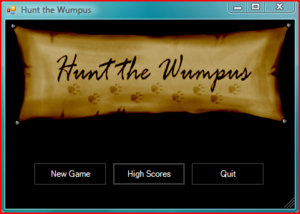 main menu