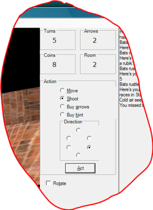 game controls